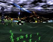Gegen den Virus: Das Strategiespiel Darwinia versetzt Sie ins Innere eines Computers, wo Sie eine Population von Polygonwesen steuern.