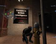 Werbung in Splinter Cell.