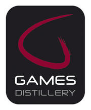Das Logo von Games Distillery.