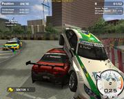 Macau mit seiner engen Streckenführung ist Race 07- Kennern ein Begriff. Unfälle wie dieser kommen hier öfter vor.