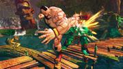 Klassiker-Kampf: Zangief trifft auf Blanka.