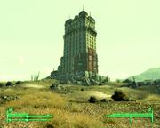 Den Tenpenny-Tower können Sie
nicht übersehen. Mr. Burke wartet oben auf Sie.