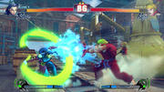 Street Fighter 4: Auch Ken zeigt, was er drauf hat.