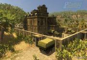 Auch wenn Tropico 3 in dieser Ansicht ein optischer Leckerbissen ist, zum effektiven Verwalten der Insel ist sie nicht geeignet. (Bilderquelle: Kalypso Media; Screenshots entstammen einer zu 50% fertigen Alpha-Version)