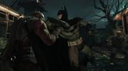Im Actionspiel schlägt Batman seine Gegner “nur” K.O. , der Superheld tötet seine Widersacher nicht.