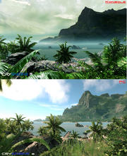 CryEngine 2 und 3: Screenshot-Vergleich von User 'Baggibox'. 