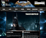 Batman hat jetzt eine eigene Webseite.