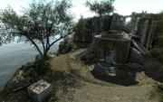 Die Map 'Ruins' für Crysis Wars hinterlässt einen frischen Eindruck.