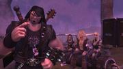 Brütal Legend: Der neueste Streich von Altmeister Tim Schafer spielt in einer abgedrehten Heavy-Metal-Welt, die Plattenhüllen der 80er entsprungen sein könnte.