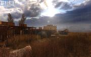 Während im Hintergrund langsam die Sonne erscheint, zeigt sich das Add-on im Vordergrund von seiner regnerischen Seite. Einer der neuen Screenshots zu Call of Pripyat. (7)