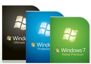 Windows 7: Drei Versionen von 120 bis 300 Euro.