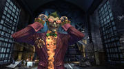 Der Joker in seinem Element: Einer der neuen Screenshots zu Batman: Arkham Asylum. (2)
