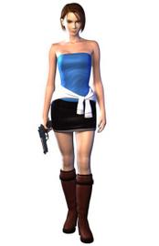 Jill Valentine aus Resident Evil 3 (1999) als Render-Artwork (3)