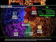Die Universums-Karte von BattleTech.