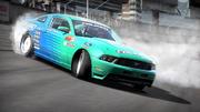 In Need for Speed: Shift dürfen Sie im Drift-Modus die Reifen qualmen lassen: Einer der neuen NfS: Shift-Screenshots.