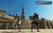 Screenshots aus der Star Wars-Mod Galactic Warfare, die auf Basis von Call of Duty 4 entsteht. (1)