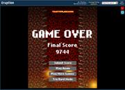 Eruption - Wie viele Punkte schaffen Sie im Flash-Spiel?