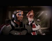 Der rastlose, ständig plappernde Salarianer Mordin ist eine der besten Figuren des gesamten Spiels: witzig, clever und immer unterhaltsam.