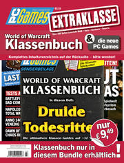 Nur im März und nur im Paket mit der PC-Games-Magazin-Ausgabe: Das begehrte Klassenbuch zu den WoW-Klassen Druide und Todesritter wurde komplett überarbeitet und aktualisiert. 
