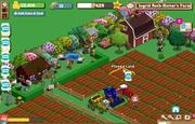 Nachbarschaftshilfe: Wer seine Farmville-Nachbarn besucht, sollte gleich zum Dünger greifen - das freut den Nachbarn und erhöht Ihren XP-Zähler.
