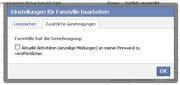 Ein Herz für Farmville-geplagte Nicht-Farmville-Spieler: Ersparen Sie Ihren Kontakten die Statusupdates und Geschenk-Anfragen.
