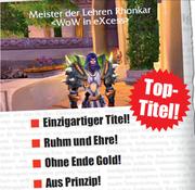 Meister der Lehren - wer möchte das nicht sein?