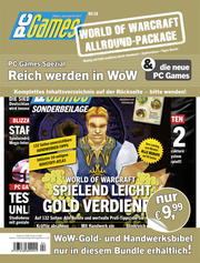 Exklusiv im Paket mit der PC-Games-Magazin-Ausgabe und nur im April im Handel erhältlich: Der erstmals veröffentlichte Handwerker-/Gold-Guide für alle WoW-Fans.