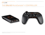 Der Controller und die Micro-Konsole für den Streaming-Service OnLive