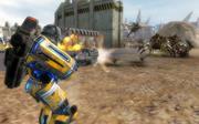 Battleswarm ist eine Mischung aus Shooter und Strategiespiel.