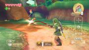Mehr als 20 Minuten Spielszenen aus Zelda: Skyward Sword.