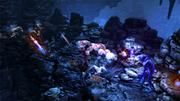 Die Umgebung von Dungeon Siege 3 überzeugt, die Charaktere könnten aber etwas mehr Details vertragen.