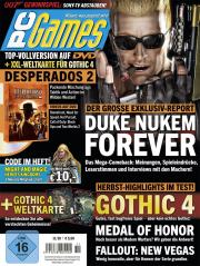 Der 'King' ziert das Cover der brandneuen PC Games 11/10.