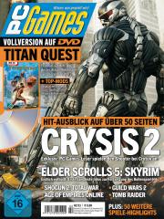 Die aktuelle PC Games 2/11 ist ab Mittwoch, 26. Januar, überall im Zeitschriftenhandel erhältlich.