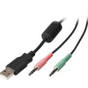 USB-Stecker im Vergleich mit normalen Klinkensteckern