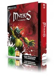 Wer Mythos im Handel kauft, erhält für rund 10 Euro zusätzlich Handbuch, Poster und Items.