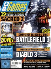 Die PC Games 9/11 enthält als kleines Geburtstagsgeschenk die Vollversion von Sacred 2: Fallen Angel auf zwei (!) DVDs.