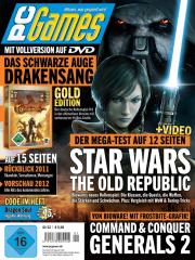 Ganz frisch im Handel: die PC Games 1/12 mit Vollversion Drakensang.
