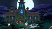 Auf dem Friedhof von South Park trefft ihr auf einige Vampir-Kids, die ihr mit euren Spezial-Attacken aber schnell vertreiben könnt. 