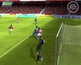 Screenshots aus FIFA 10. 