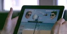 Top Gun fürs iPad: Maverick gegen Iceman im Volleyball-Minispiel.