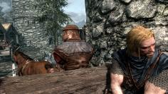Das sind die verwendeten Screenshots für unseren Grafikvergleich. Erst folgt ein Bild aus Skyrim ohne