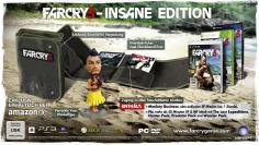 Die Insane Edition von Far Cry 3 ist für Sammler gedacht und enthält zahlreiche Extras. Sie erscheint exklusiv über Amazon.