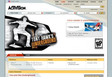 Bild 1 zu Tony Hawk's Underground
