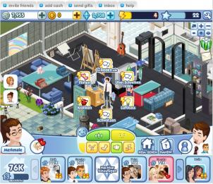 Bild 1 zu The Sims Social