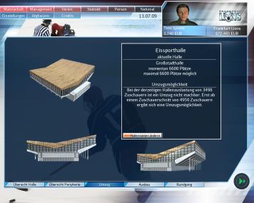 Eishockeymanager 2009: Erste Screenshots erschienen