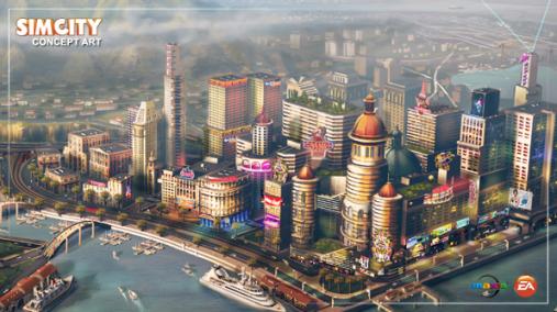 Sim City 5: Die Wasserversorgung einer Stadt im Video - Das leistet die Glassbox-Engine