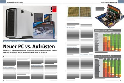 Aufrüsten oder neuen PC kaufen? Neues PCGH-Sonderheft jetzt vorbestellen, für Abonnenten ohne Versandkosten