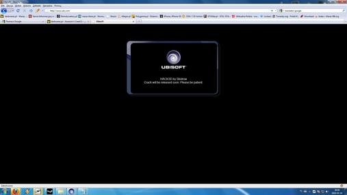 (angeblich) gehackte Ubisoft-Webseite