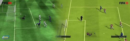 Die PC-Version von FIFA 09 und FIFA 10 im Grafikvergleich: Hat Electronic Arts optisch zugelegt? 