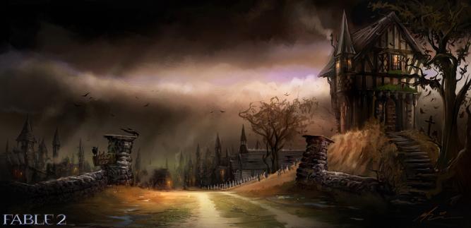 Wir haben Artworks zu Fable 2. Schaut ans Ende dieser Meldung.